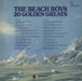 The Beach Boys 20 Golden Greats UK vinyl LP album (LP record)