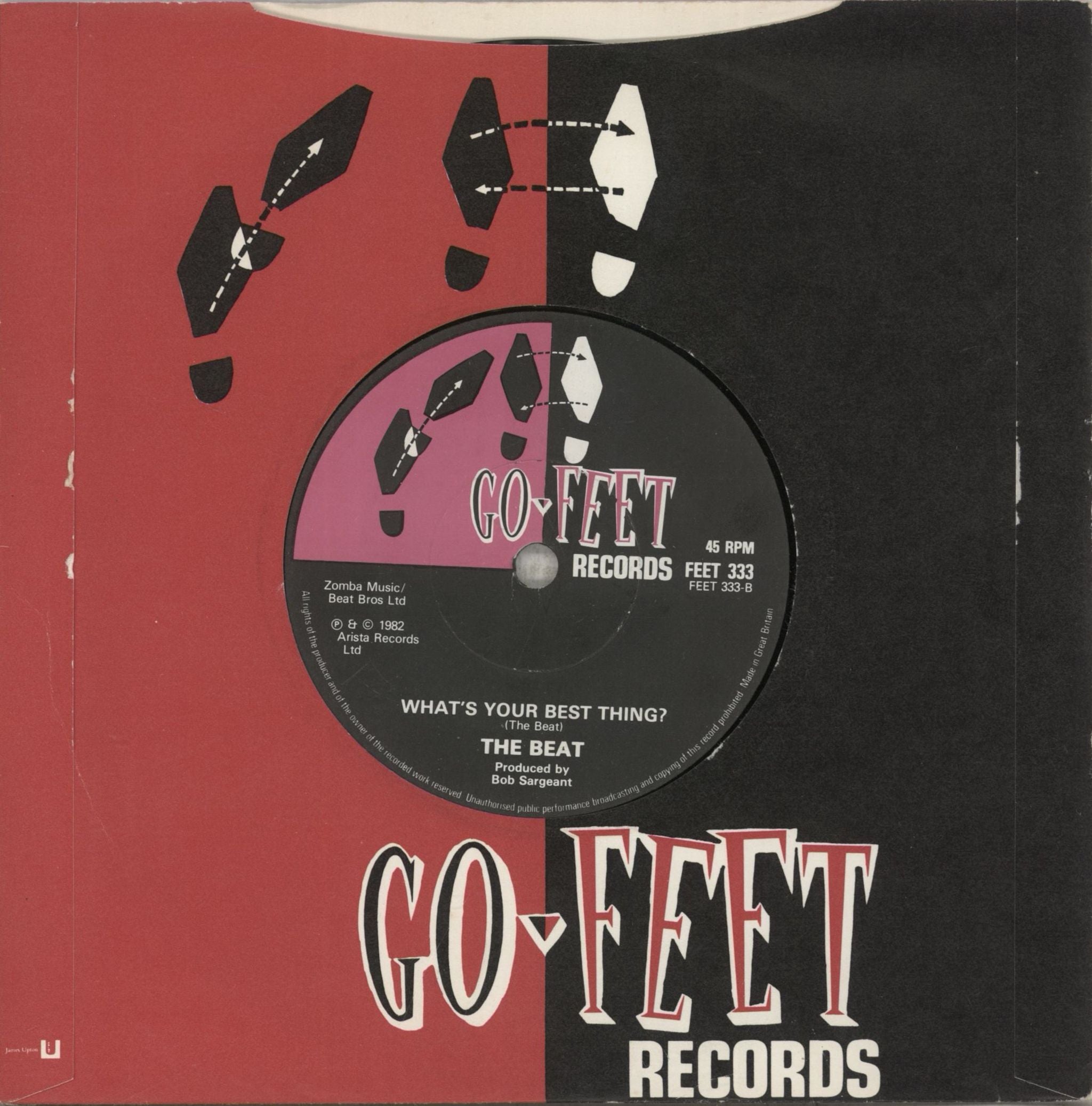 The Beat Save It For Later - Solid UK 7\" vinyl single (7 inch record / 45)