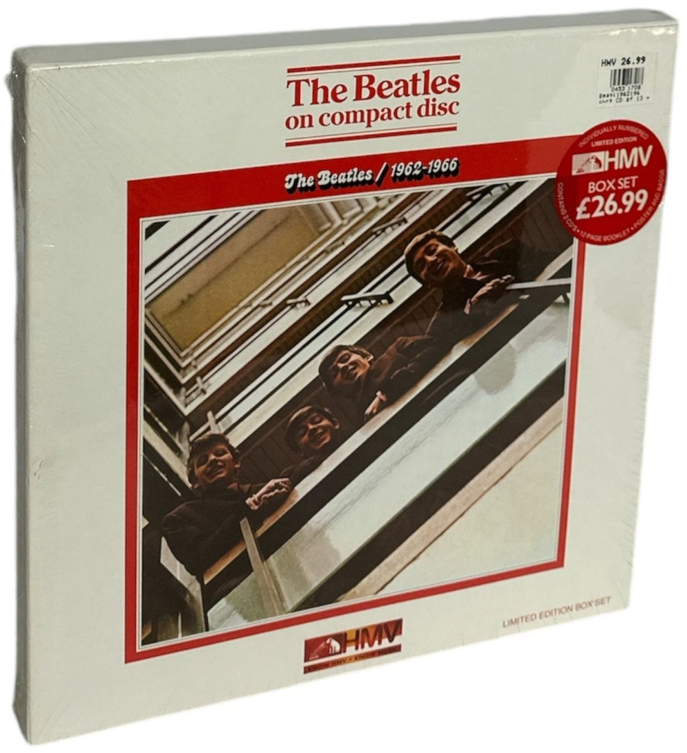 The Beatles 1962-1966 [Red Album] - Sealed UK CD Album Box Set BEACD25/11