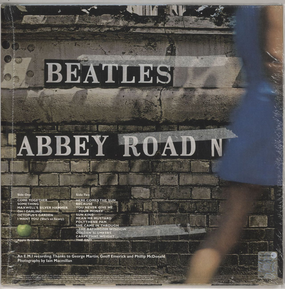 The Beatles Abbey Road - 180 Gram Vinyl UK vinyl LP album (LP record) 094638246817