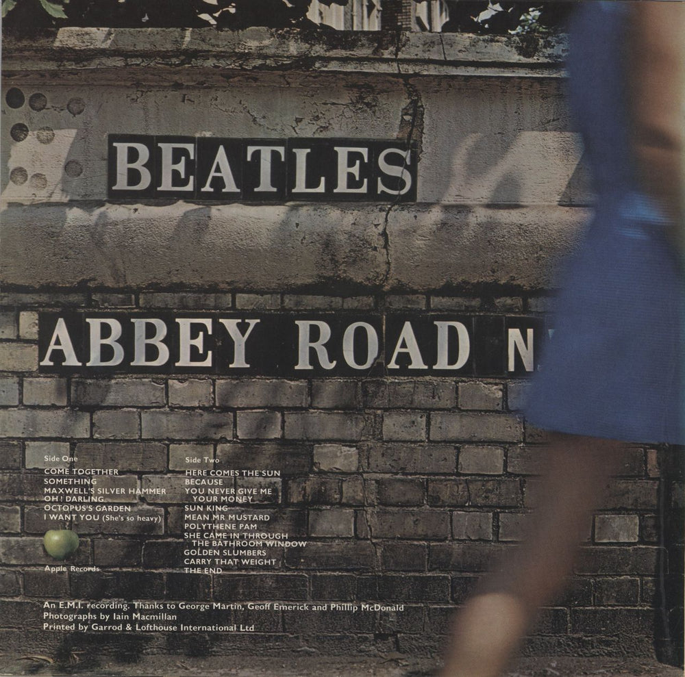 The Beatles Abbey Road - 1st - EX UK vinyl LP album (LP record)