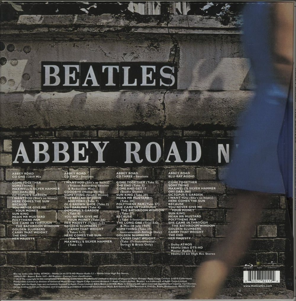 The Beatles Abbey Road: Super Deluxe Edition - EX UK CD Album Box Set 602577921124