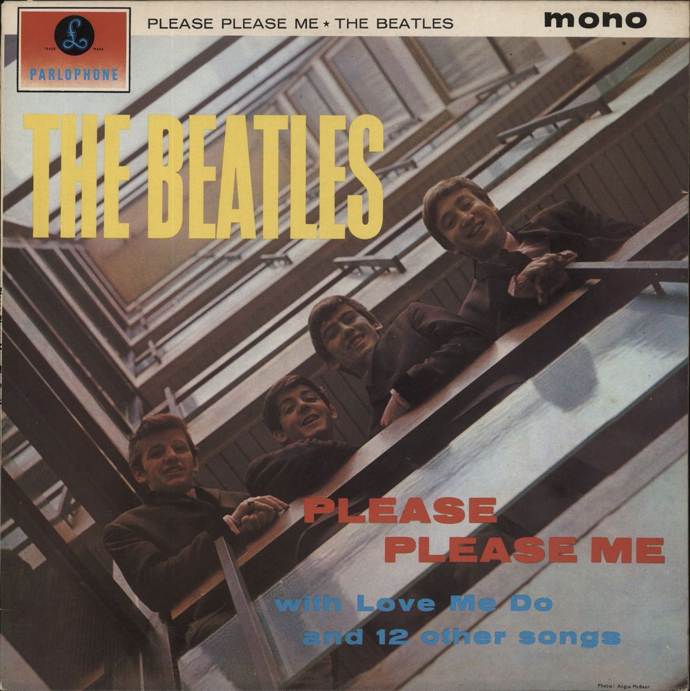 The Beatles Please Please Me - 80s - EX UK vinyl LP album (LP record) PMC1202