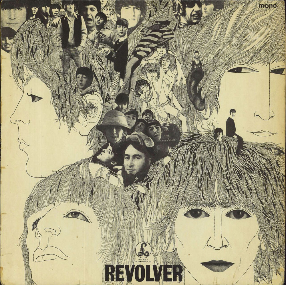 The Beatles Revolver - 1st - Mix 11 - G UK vinyl LP album (LP record) PMC7009