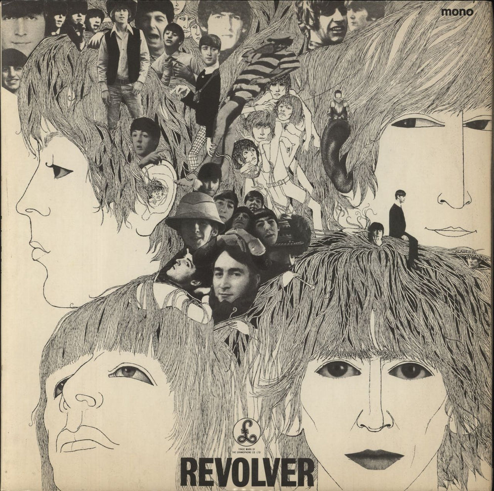 The Beatles Revolver - 3rd - Ernest J Day Sleeve - VG UK vinyl LP album (LP record) PMC7009