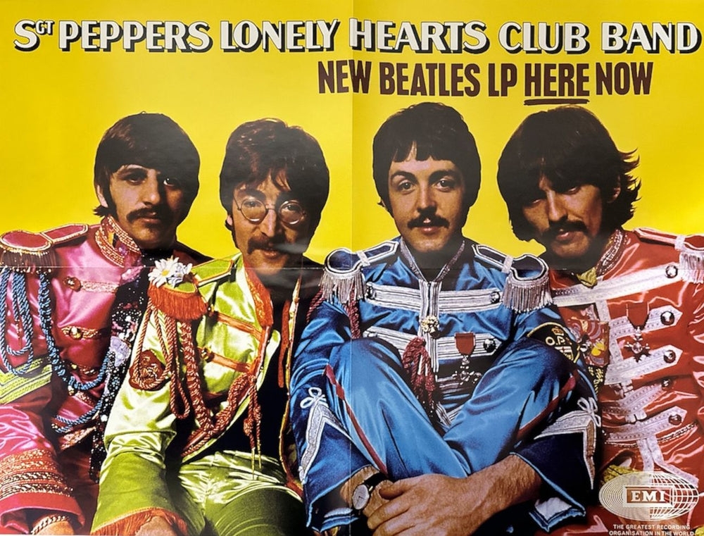 初回UK盤Sgt.Pepper's lonly harts club band Sgt. Pepper's Lonely Hearts Club Band by : Amazon.co.uk: CDs & Vinyl