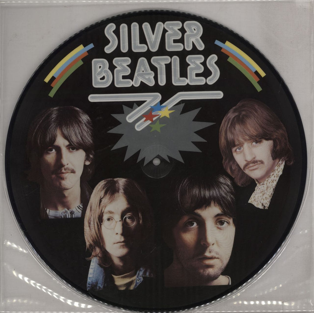 The Beatles Silver Beatles US picture disc LP (vinyl picture disc album) AR30003