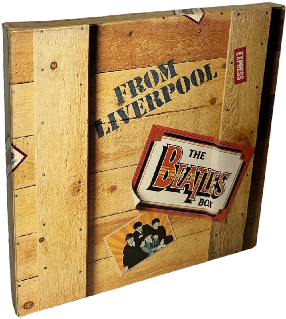 The Beatles The Beatles Box - VG UK Vinyl Box Set SM701/708