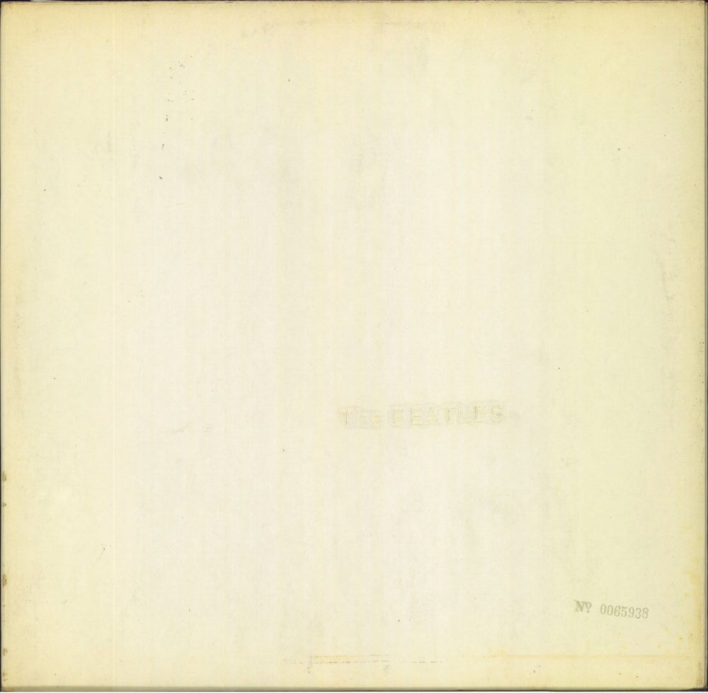 The Beatles The Beatles [White Album] - 1st (b) - VG UK 2-LP vinyl record set (Double LP Album) PMC7067-8