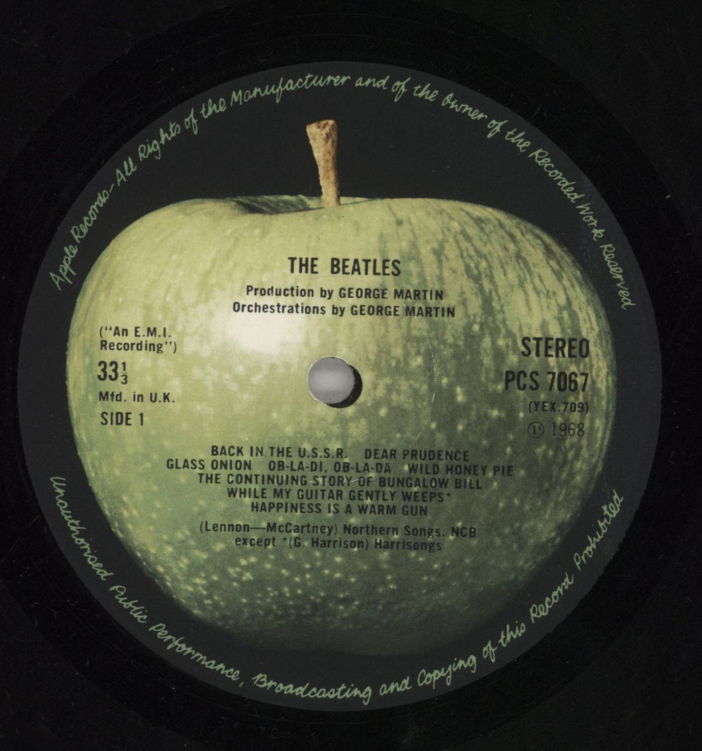 The Beatles The Beatles [White Album] - 2nd - No inners/poster/portraits -EX UK 2-LP vinyl record set (Double LP Album) BTL2LTH862201