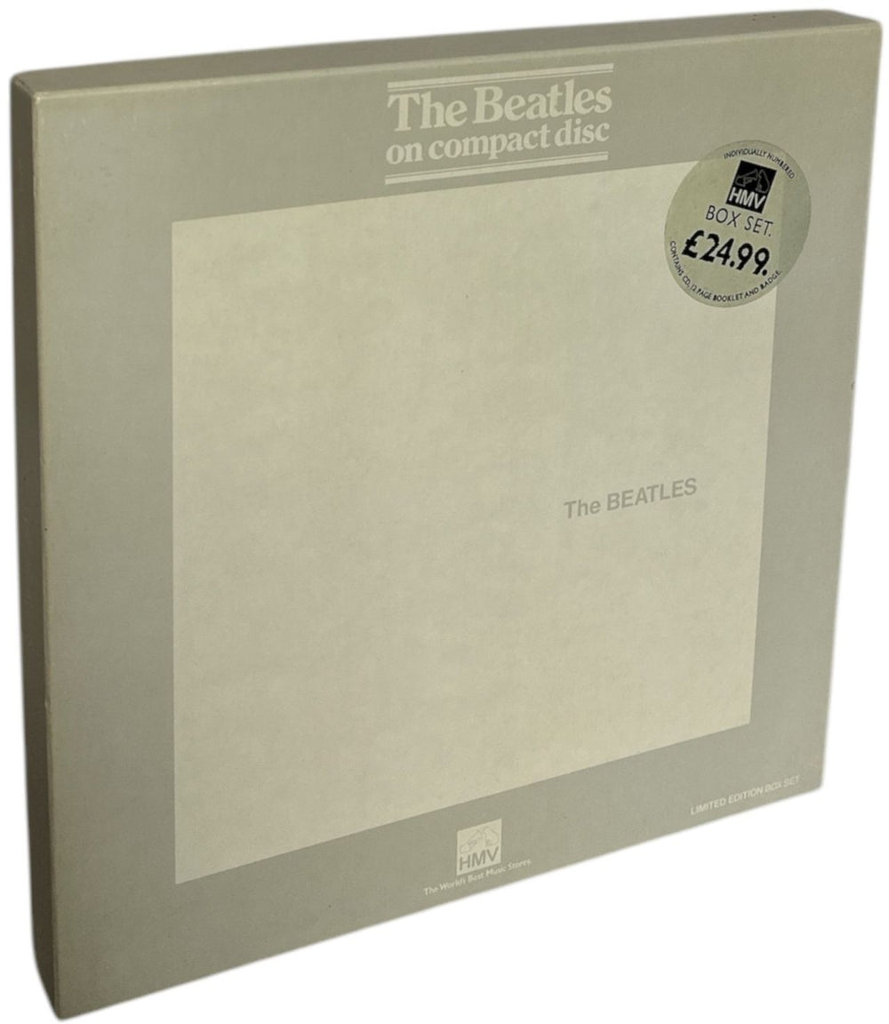 The Beatles The Beatles [White Album] UK CD Album Box Set BEACD25/4