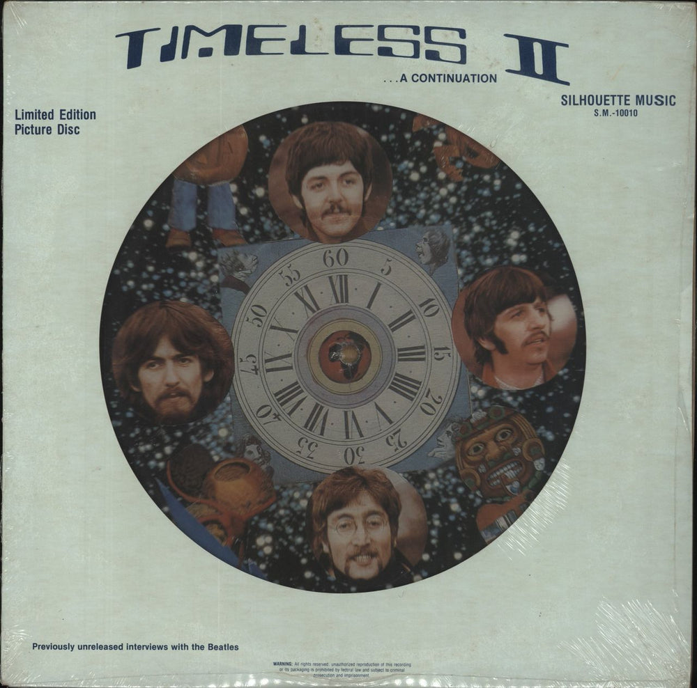 The Beatles Timeless II - Sealed US picture disc LP (vinyl picture disc album) S.M.-10010