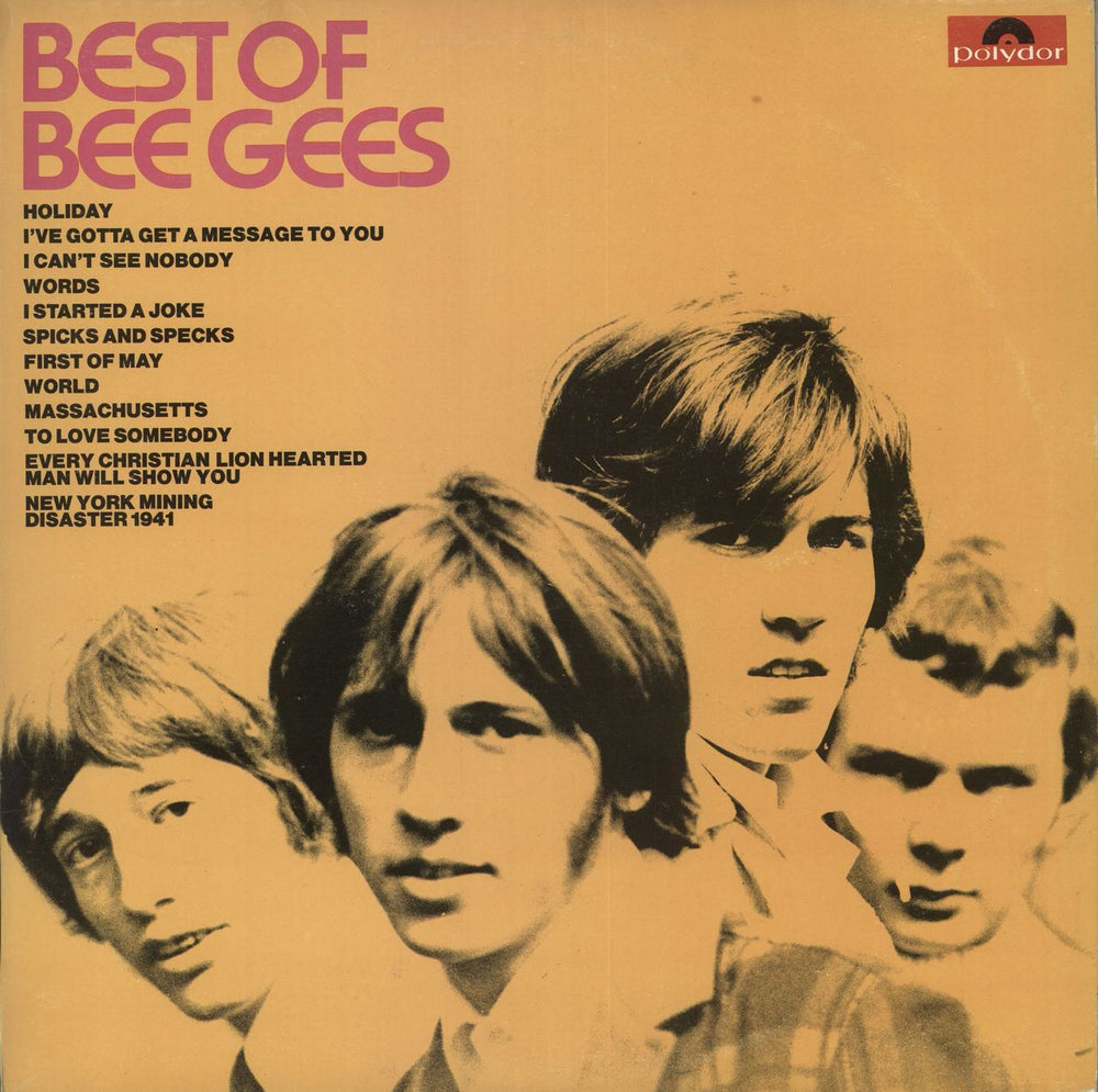 The Bee Gees Best Of Bee Gees UK vinyl LP album (LP record) 583063