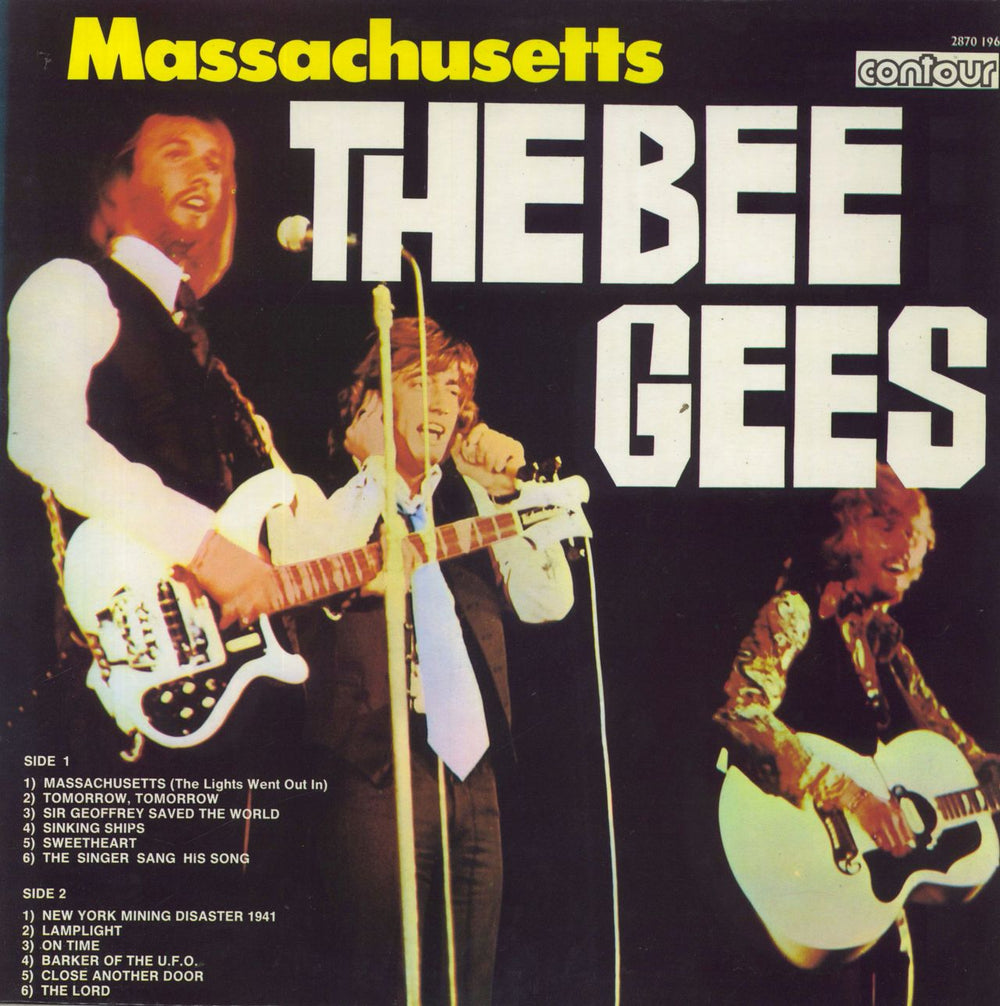 The Bee Gees Massachusetts UK vinyl LP album (LP record) 2870196