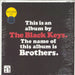 The Black Keys Brothers + Hype Stickers US vinyl LP album (LP record) 520266-1