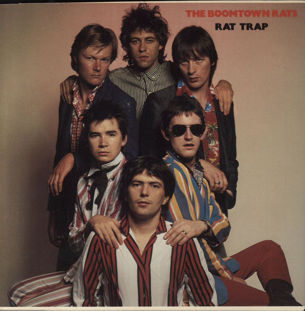The Boomtown Rats Rat Trap + Picture Sleeve UK 7" vinyl single (7 inch record / 45) ENY16