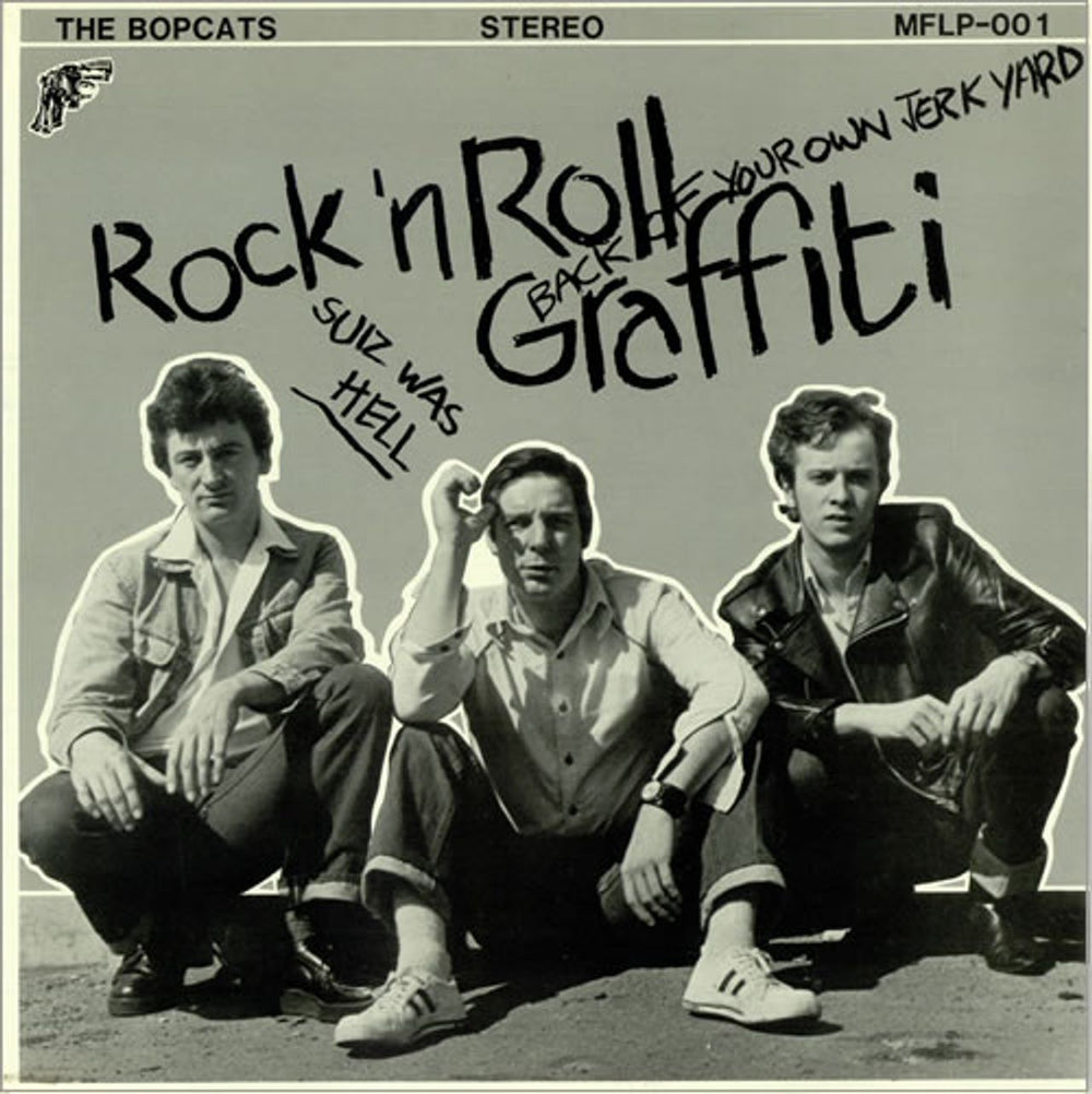 The Bopcats Rock N Roll Graffiti UK vinyl LP album (LP record) MFLP-001