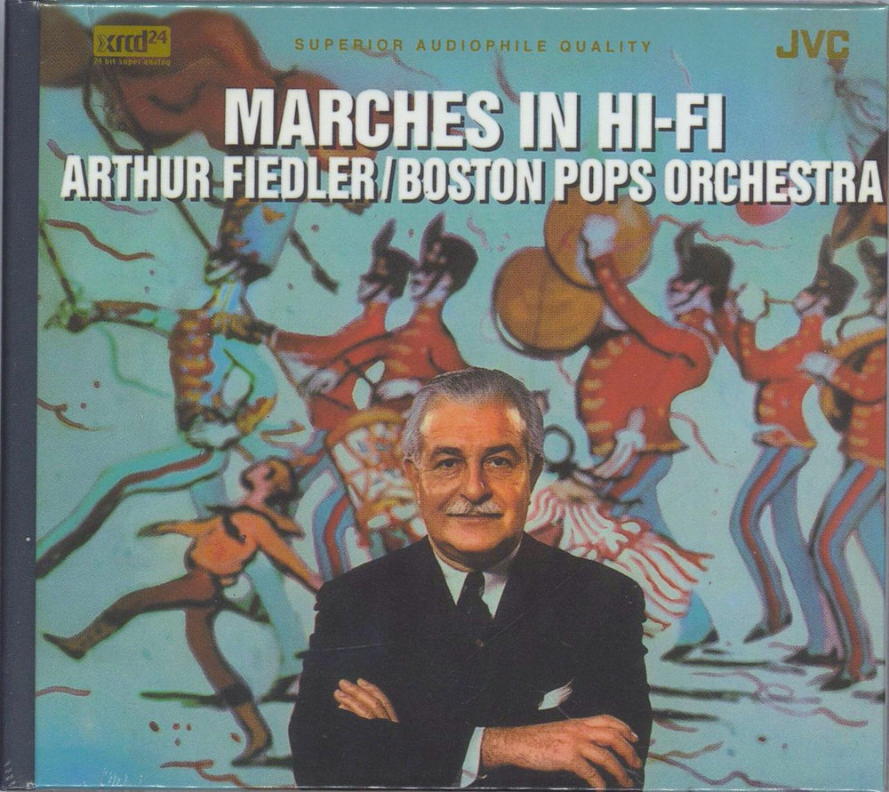 The Boston Pops Orchestra Marches In Hi-Fi - Sealed Japanese CD album (CDLP) JM-XR24020