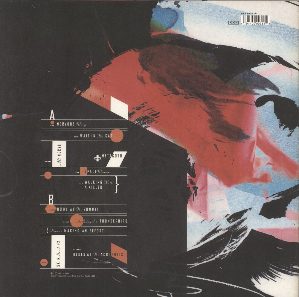 The Breeders All Nerve US vinyl LP album (LP record) 191400003514