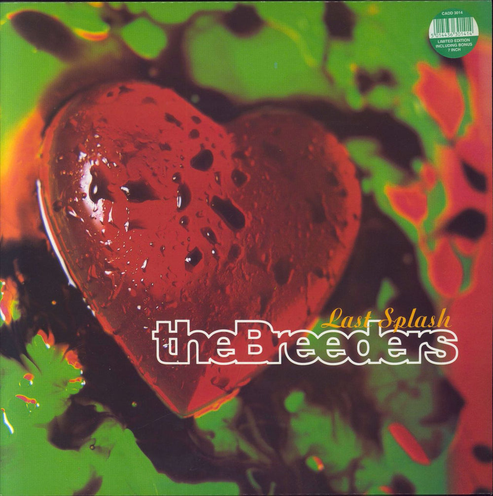 The Breeders Last Splash UK vinyl LP album (LP record) CADD3014