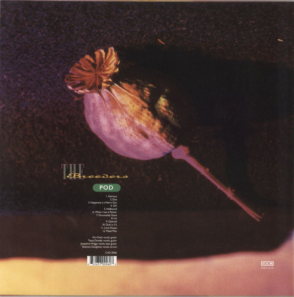 The Breeders Pod UK vinyl LP album (LP record) 5014436000614
