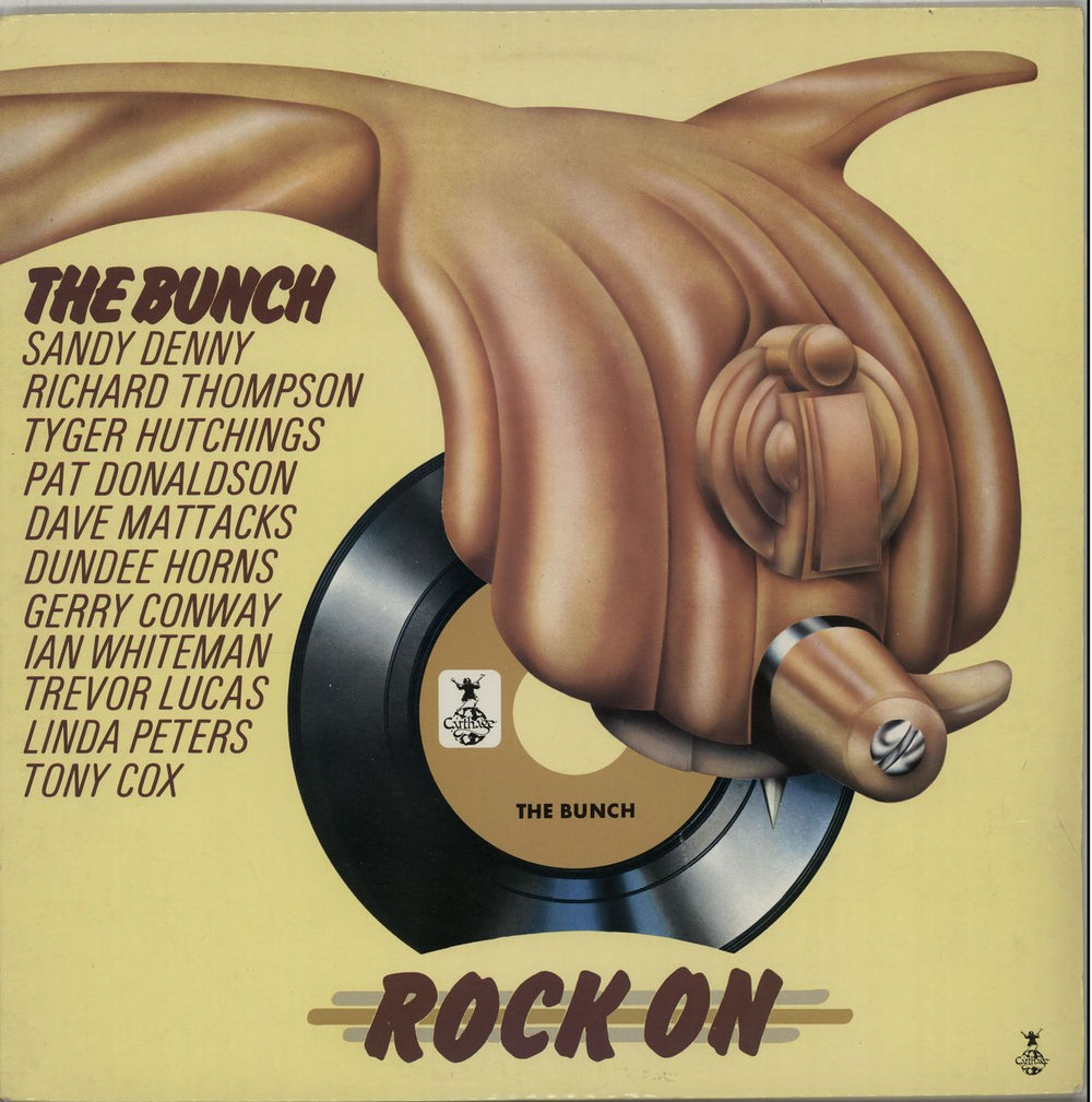 The Bunch Rock On US vinyl LP album (LP record) CGLP4424