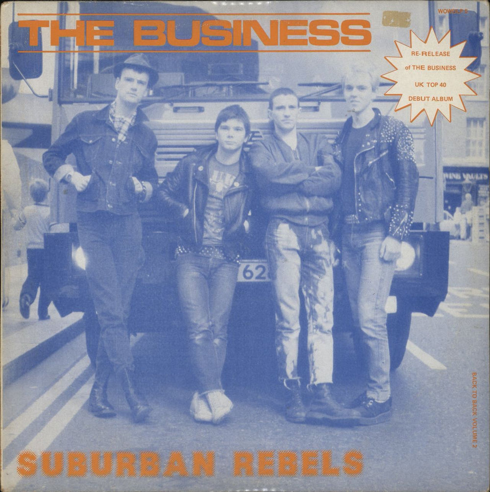 The Business Back To Back Volume 2 UK 2-LP vinyl record set (Double LP Album) WOWDLP5