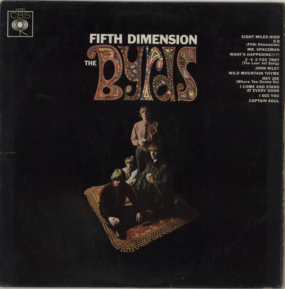 The Byrds Fifth Dimension - 2nd Issue Stereo UK vinyl LP album (LP record) SBPG62783