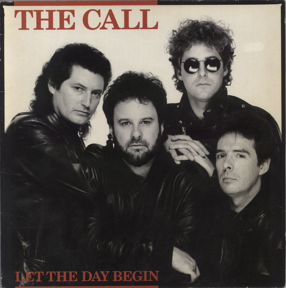 The Call Let The Day Begin UK vinyl LP album (LP record) MCG6065