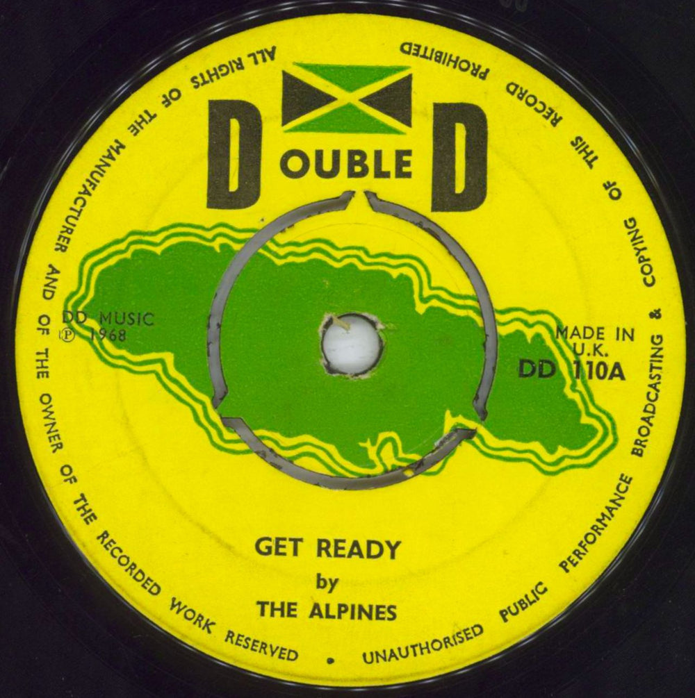 The Carib Beats Get Ready / Come Back Charlie UK 7" vinyl single (7 inch record / 45) DD110