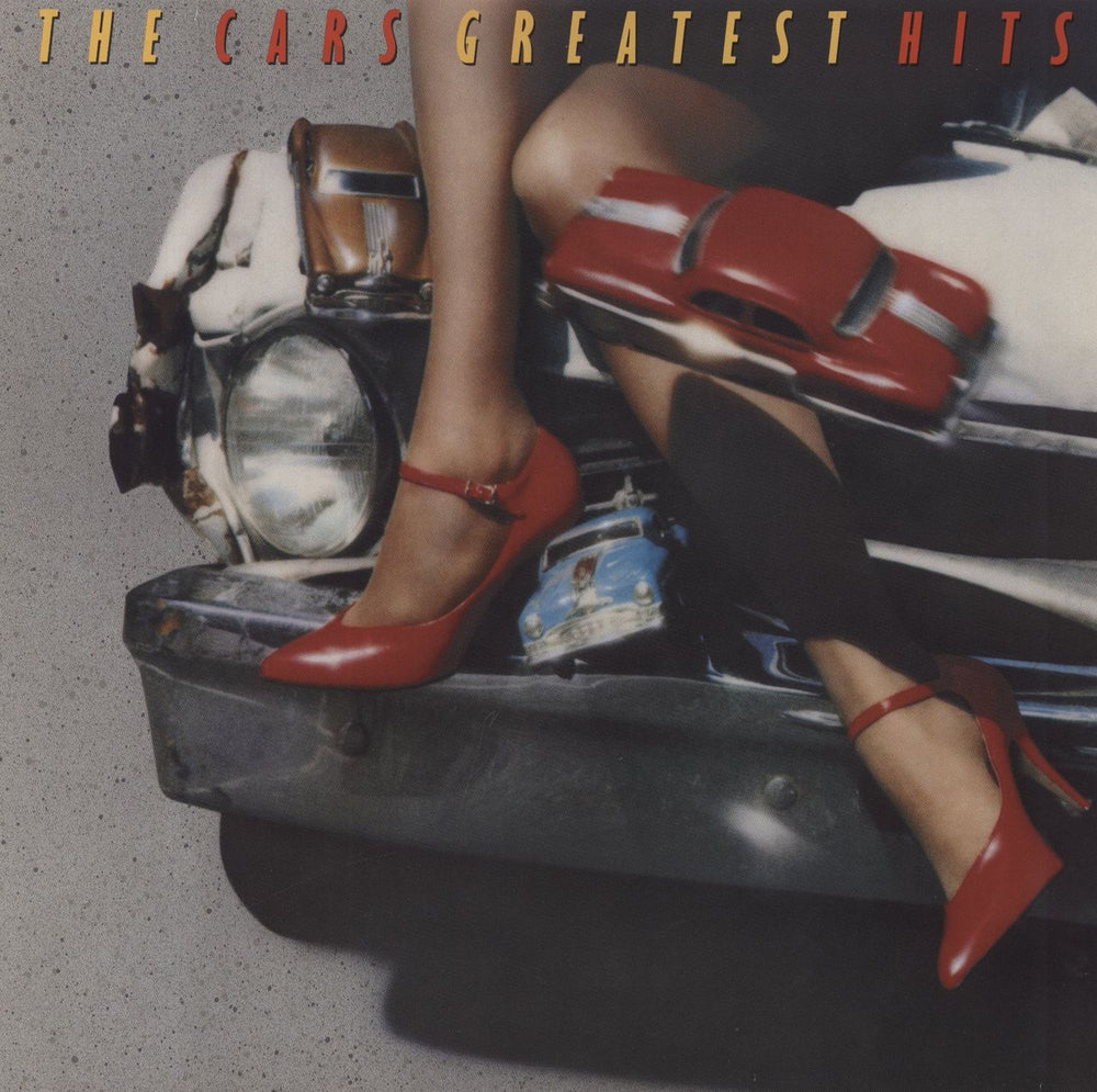 The Cars Greatest Hits UK vinyl LP album (LP record) EKT25