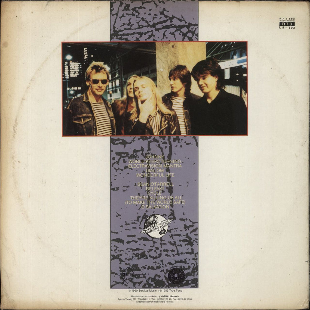 The Celibate Rifles Blind Ear - VG UK vinyl LP album (LP record)