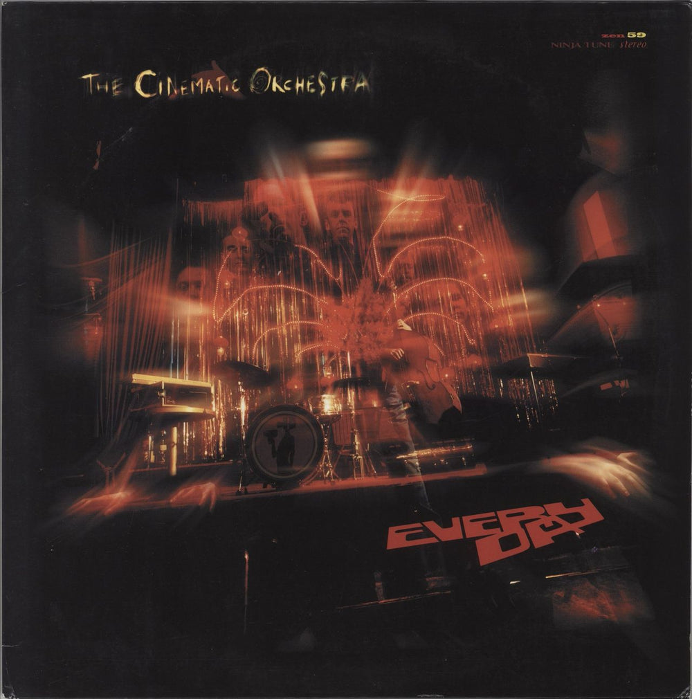 The Cinematic Orchestra Everyday UK 2-LP vinyl record set (Double LP Album) ZEN59