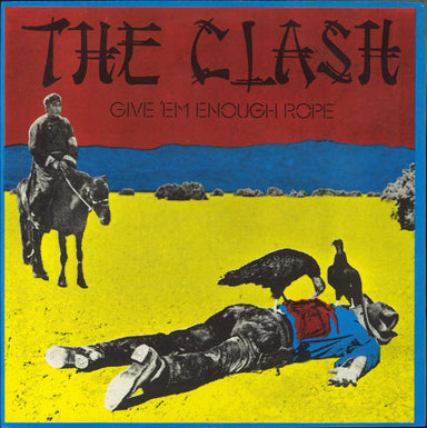 The Clash Give 'Em Enough Rope Portugese vinyl LP album (LP record) 82431