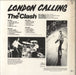 The Clash London Calling - 2nd + Obi Japanese 2-LP vinyl record set (Double LP Album)
