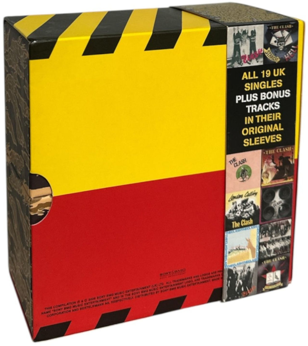 The Clash The Singles UK CD Single Box Set 828768762820