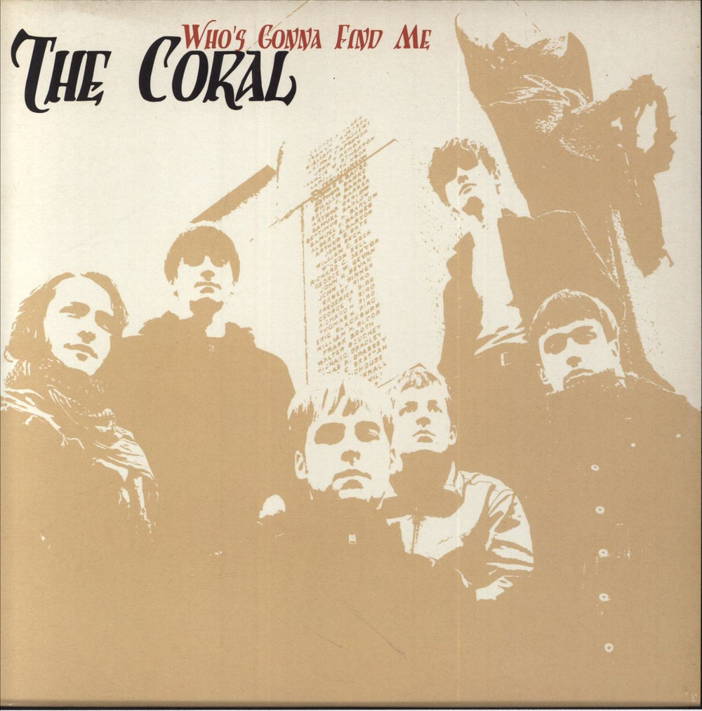 The Coral Who's Gonna Find Me UK 7" vinyl single (7 inch record / 45) DLT2068