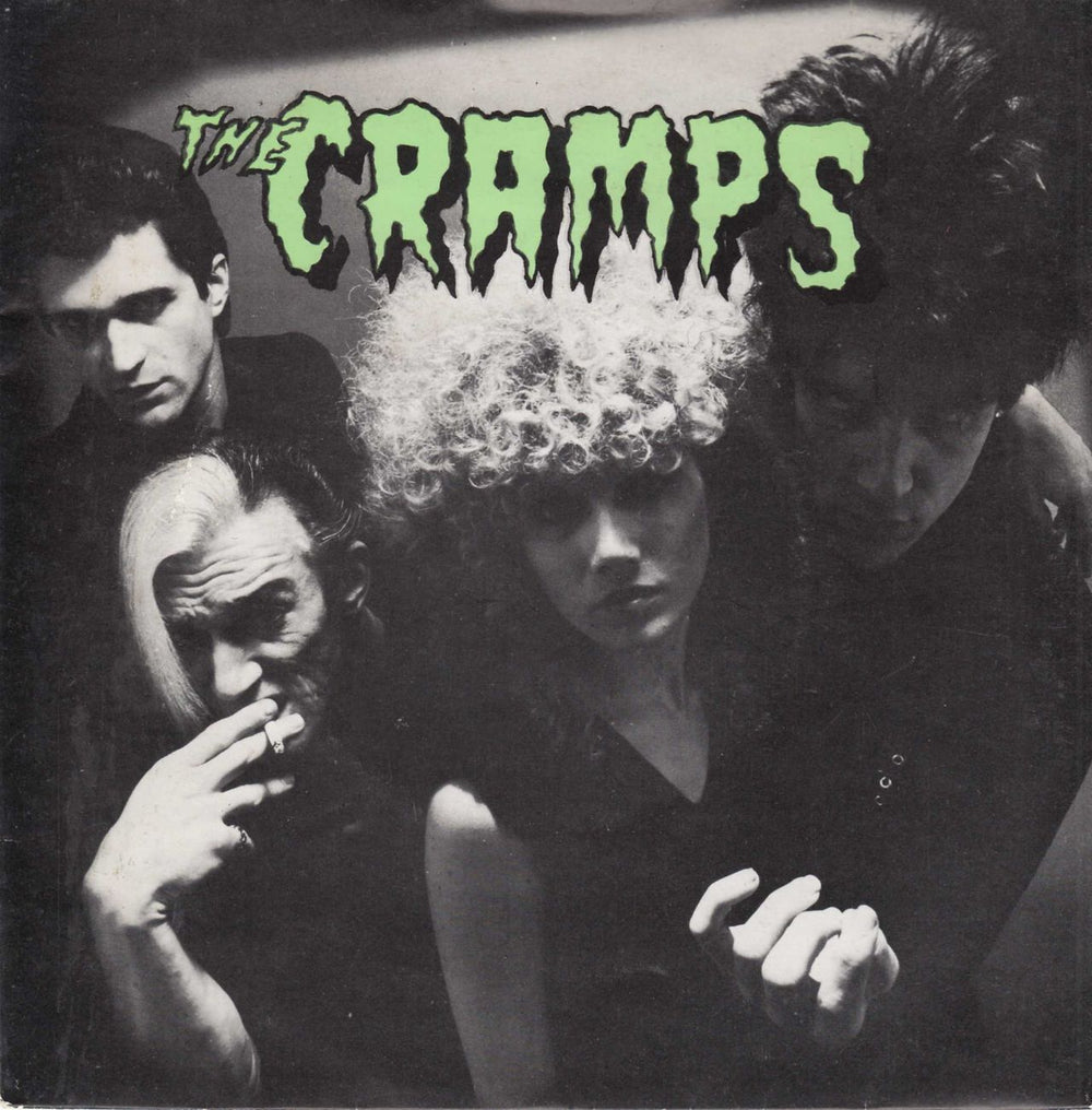 The Cramps Fever / Garbageman - Withdrawn Sleeve UK 7" vinyl single (7 inch record / 45) ILS0017