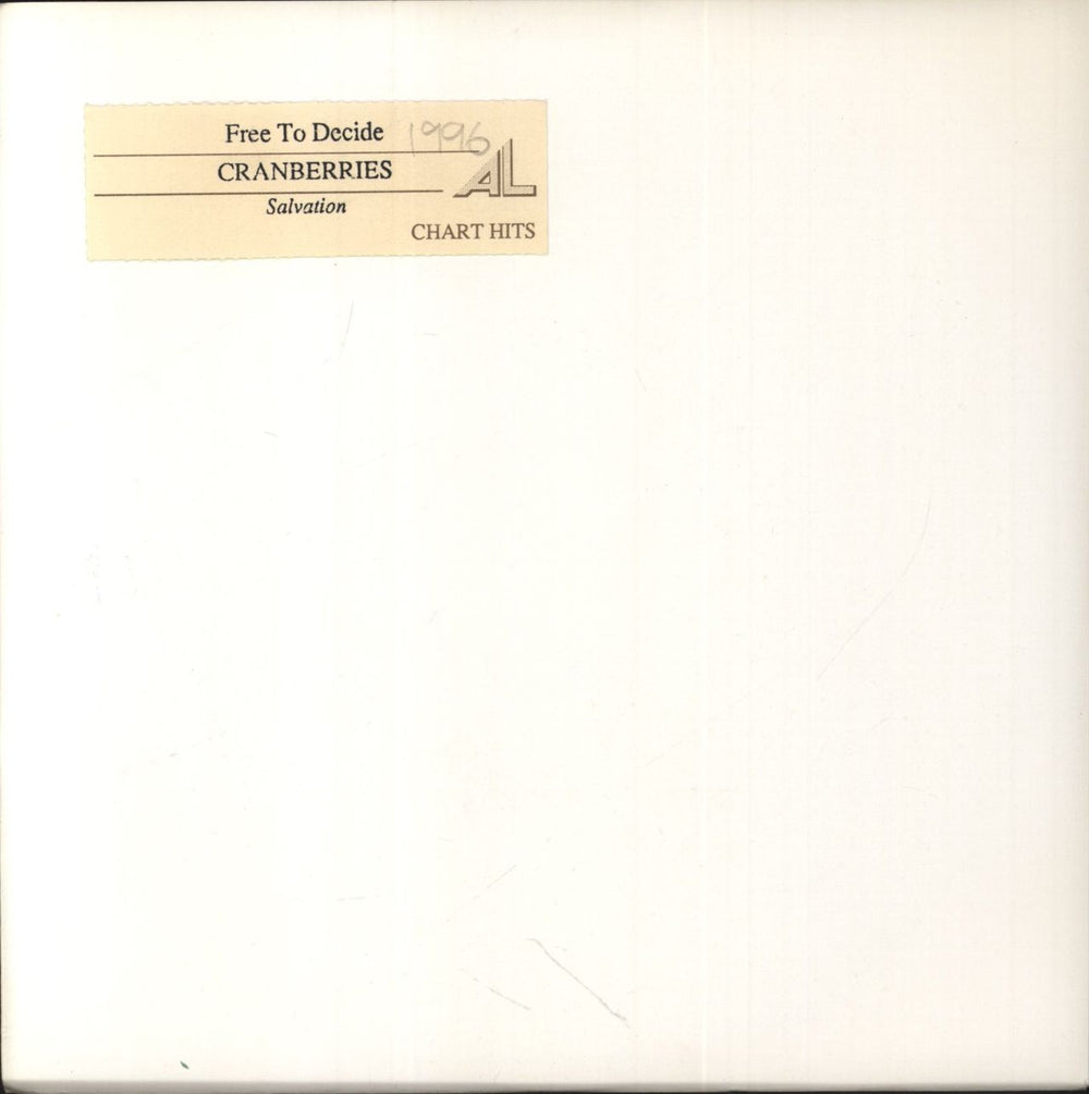 The Cranberries Free To Decide UK 7" vinyl single (7 inch record / 45) ISJB637