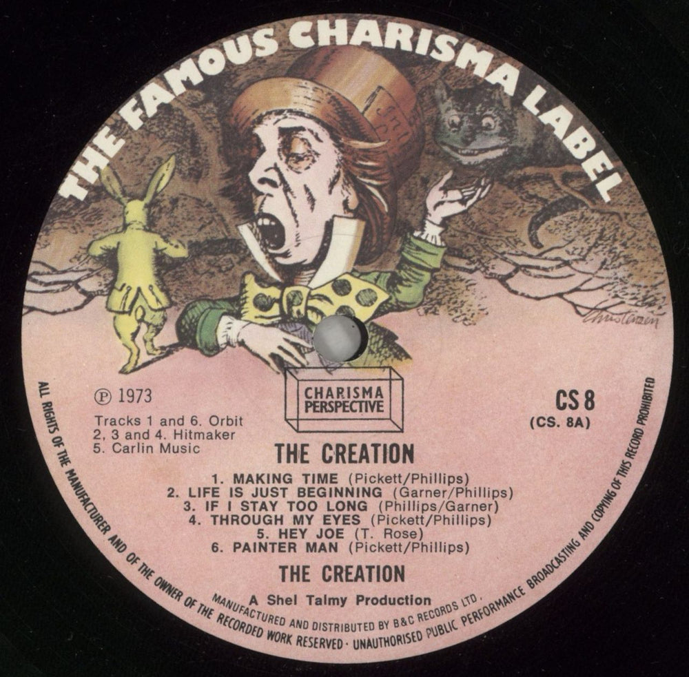 The Creation '66-'67 (Sixty-Six To Sixty-Seven) - VG UK vinyl LP album (LP record) TCTLPSI871661