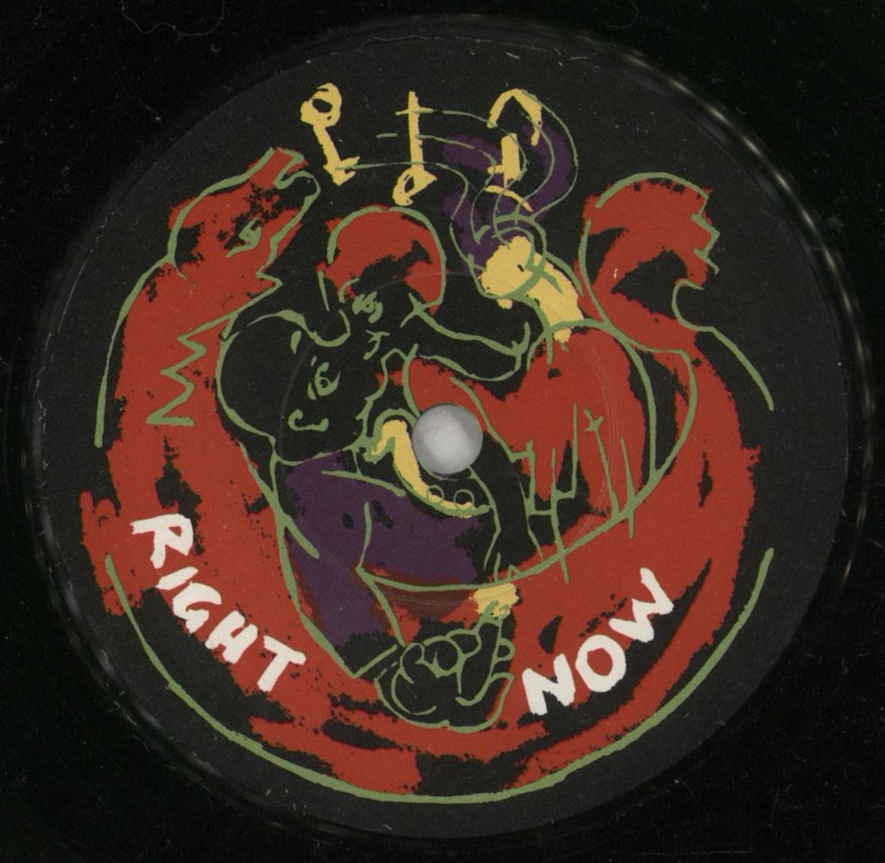 The Creatures (80s) Right Now - Gatefold UK 7" vinyl single (7 inch record / 45) CRT07RI08887