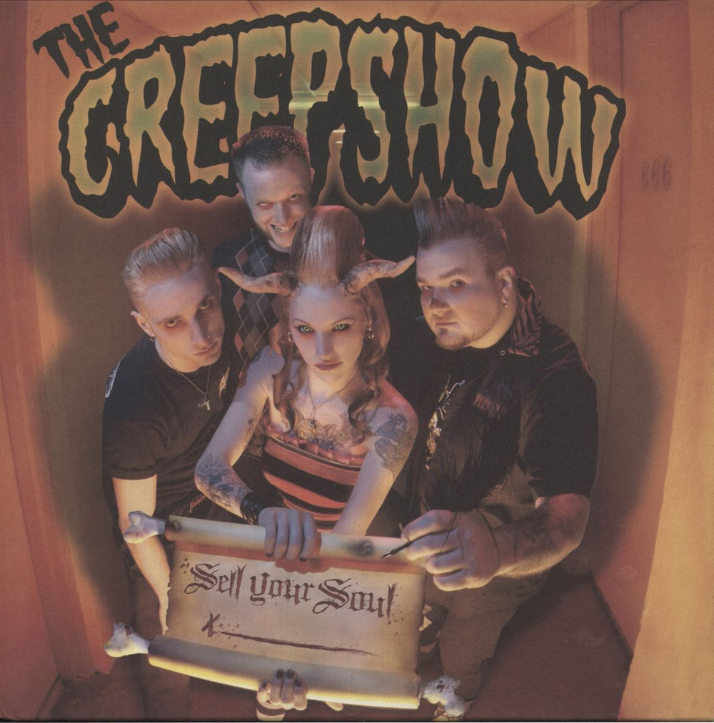 The Creepshow Sell Your Soul - Purple Vinyl German vinyl LP album (LP record) CLLP64245