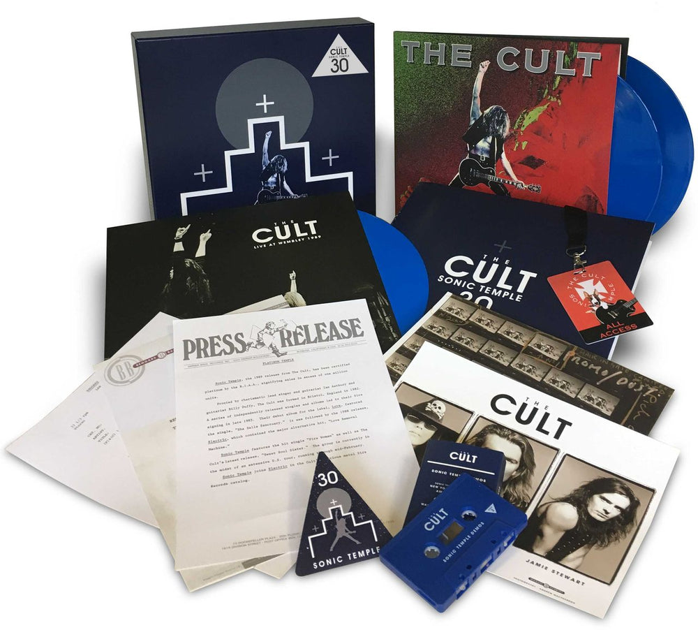 The Cult Sonic Temple - 30th Anniversary - Sealed UK Vinyl Box Set BBQ2151MXX