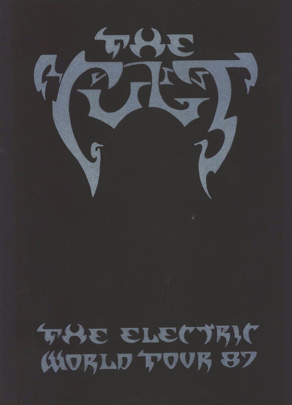 The Cult The Electric World Tour '87 UK tour programme TOUR PROGRAM