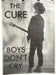 The Cure Boys Don't Cry UK Promo poster 39.5" X 55"