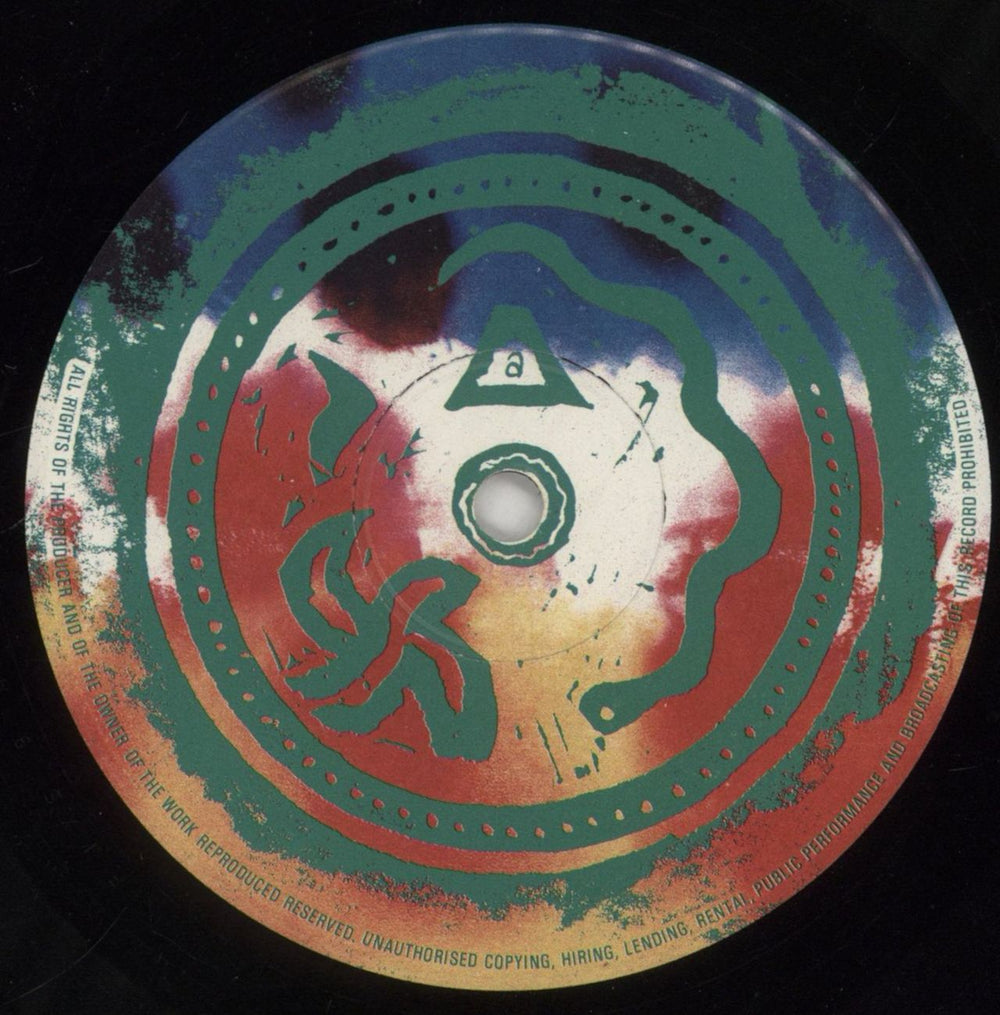 The Cure The Top - 1st - VG UK vinyl LP album (LP record) CURLPTH861012