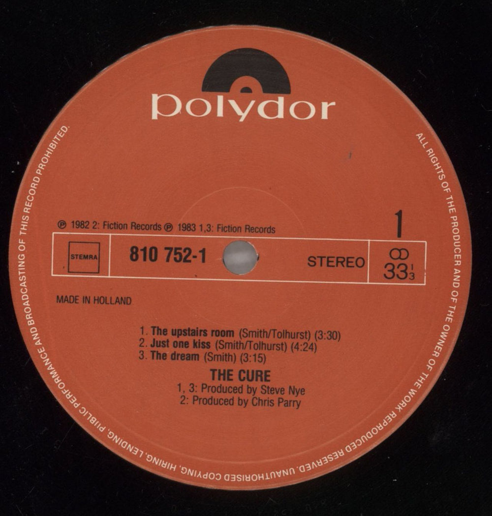 The Cure The Walk Dutch vinyl LP album (LP record) CURLPTH34437