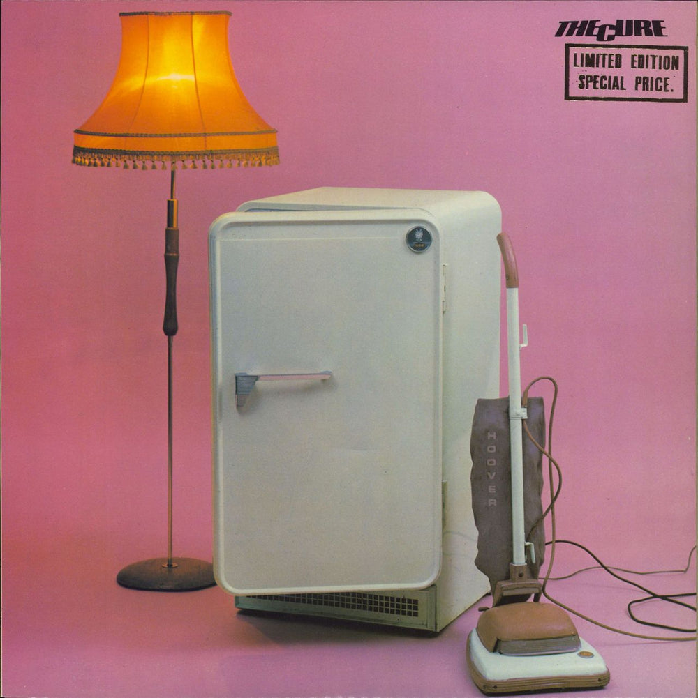 The Cure Three Imaginary Boys - Gold Stamp UK vinyl LP album (LP record) FIX1