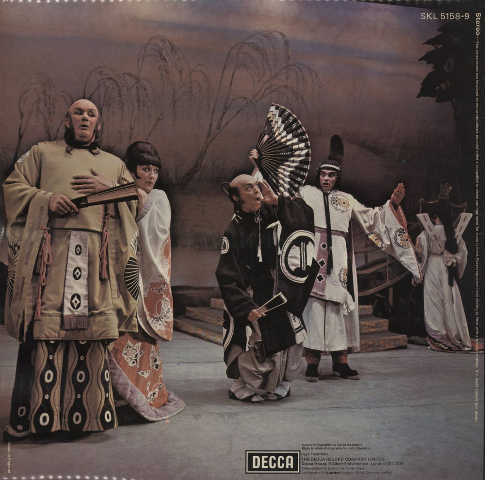 The D'Oyly Carte Opera Company The Mikado (Without Dialogue) UK 2-LP vinyl record set (Double LP Album)