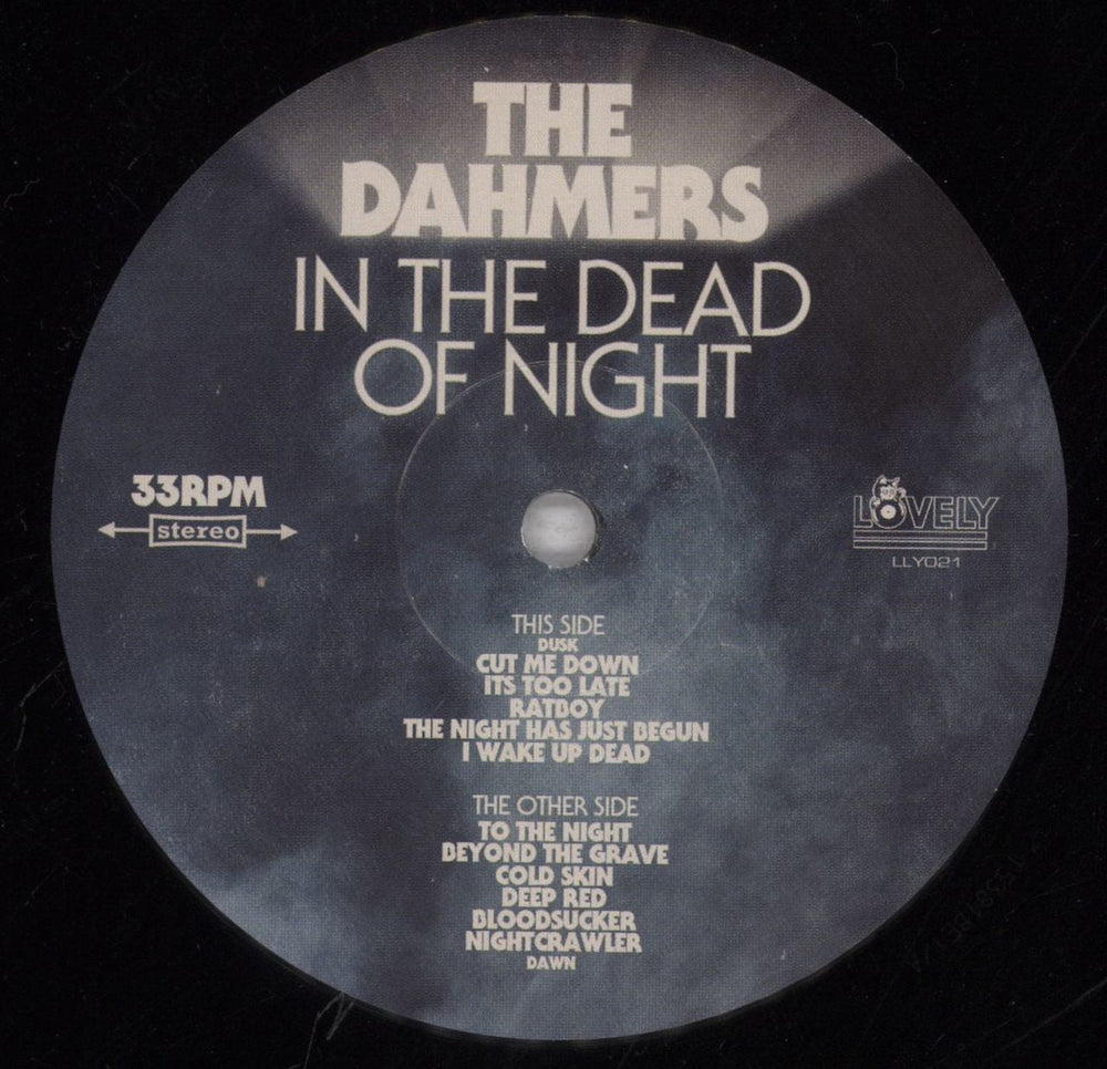 The Dahmers In The Dead Of Night Swedish vinyl LP album (LP record) 6VHLPIN843190